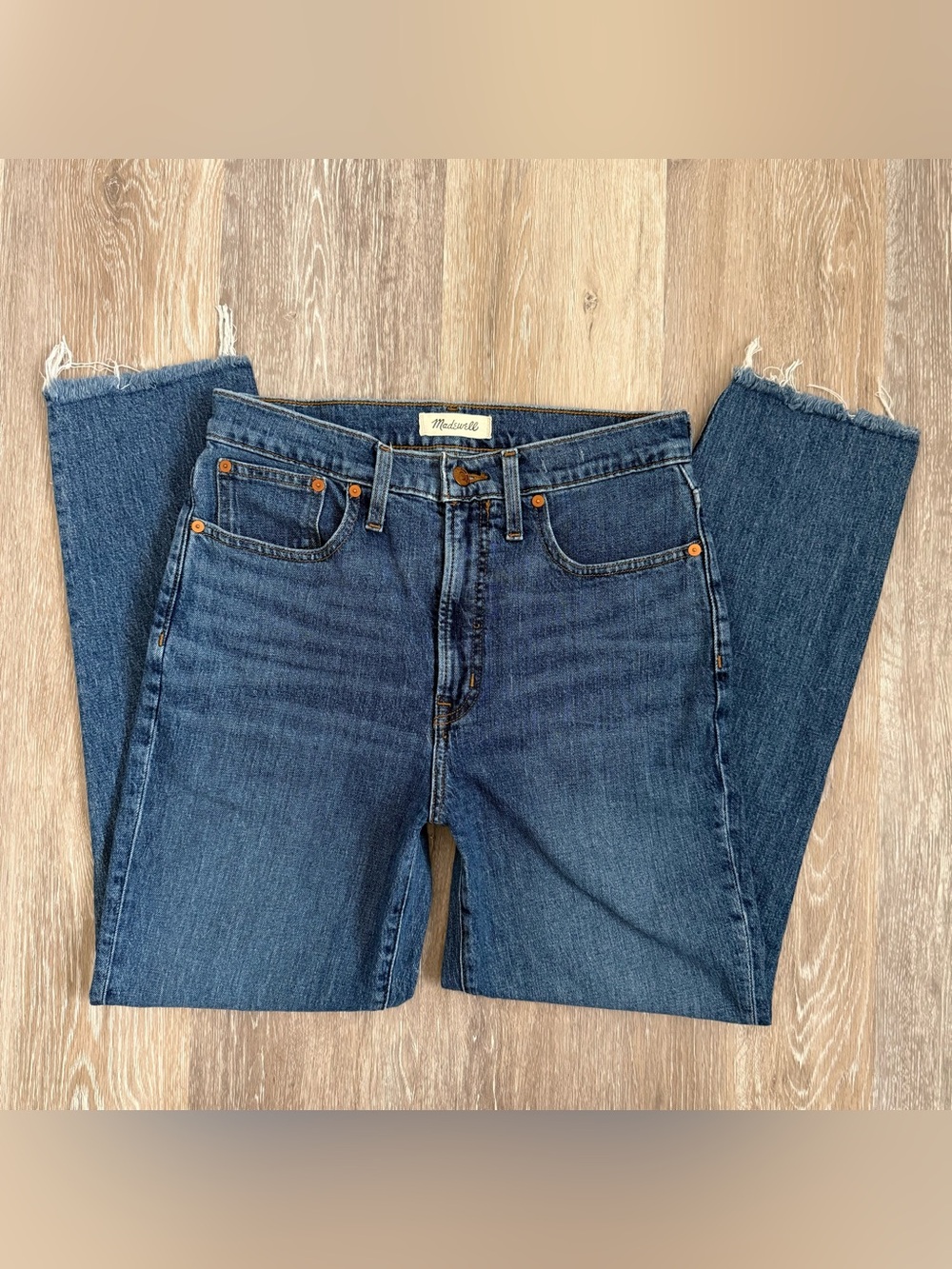 Madewell “the Perfect Vintage Jean”Straight-Leg Jeans Size 28
